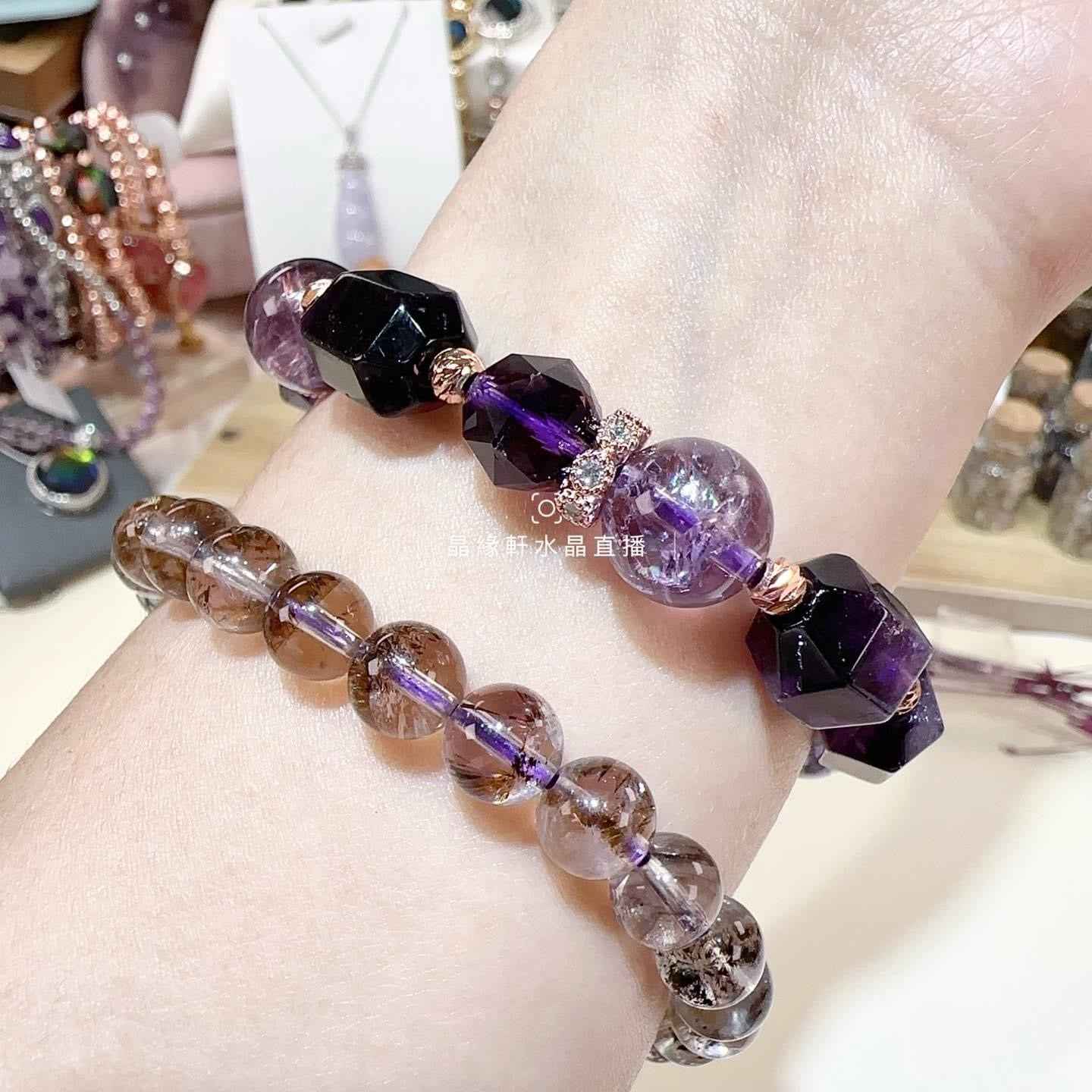 💜紫超七設計款手鍊 S50082