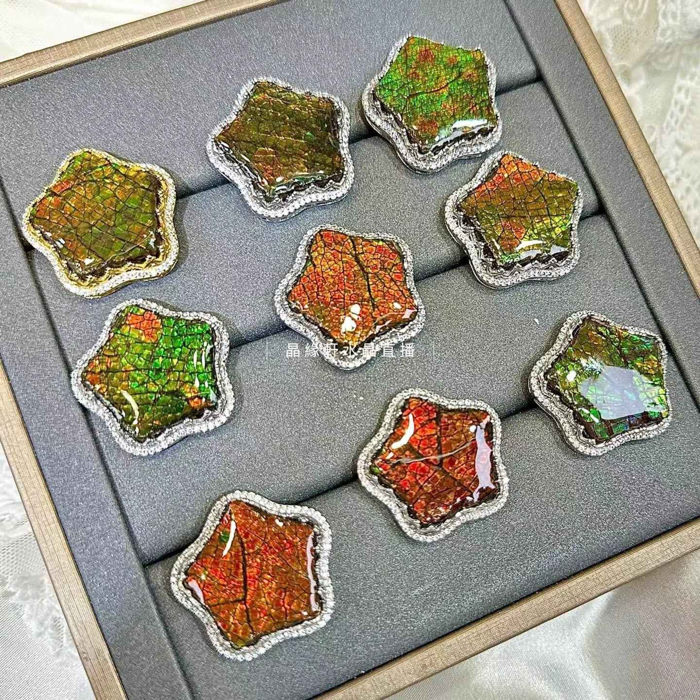 🌟吸財必備🥳斑彩星星(購買仲送妳直串手串)☺️😻 C50149