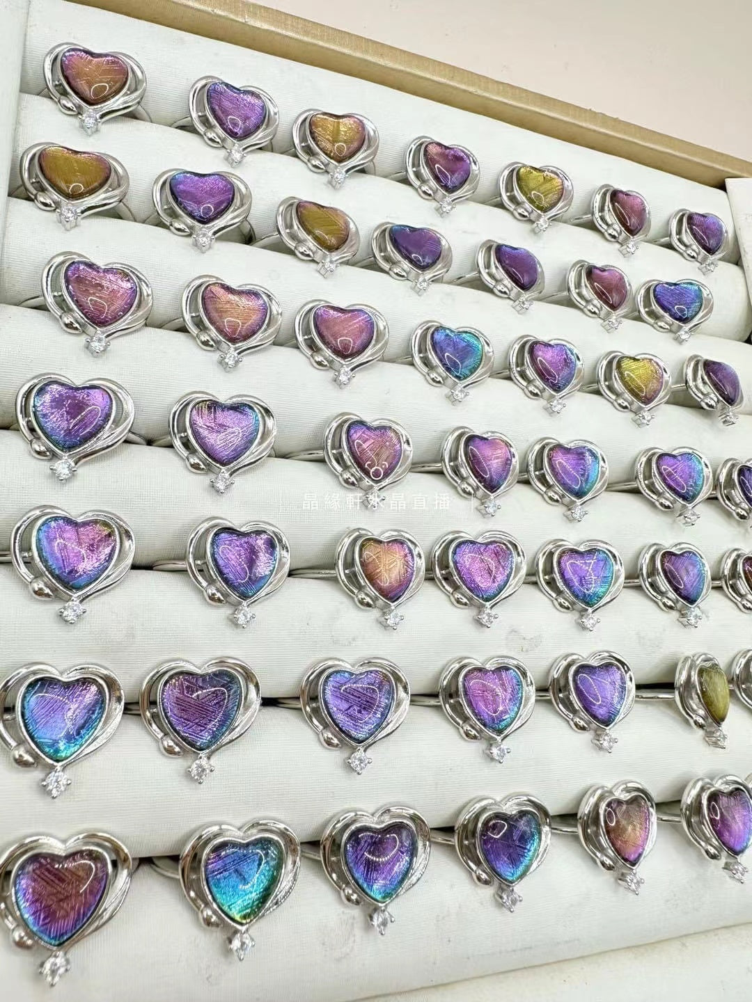 爆款心心天鐵隕石戒指💍😻