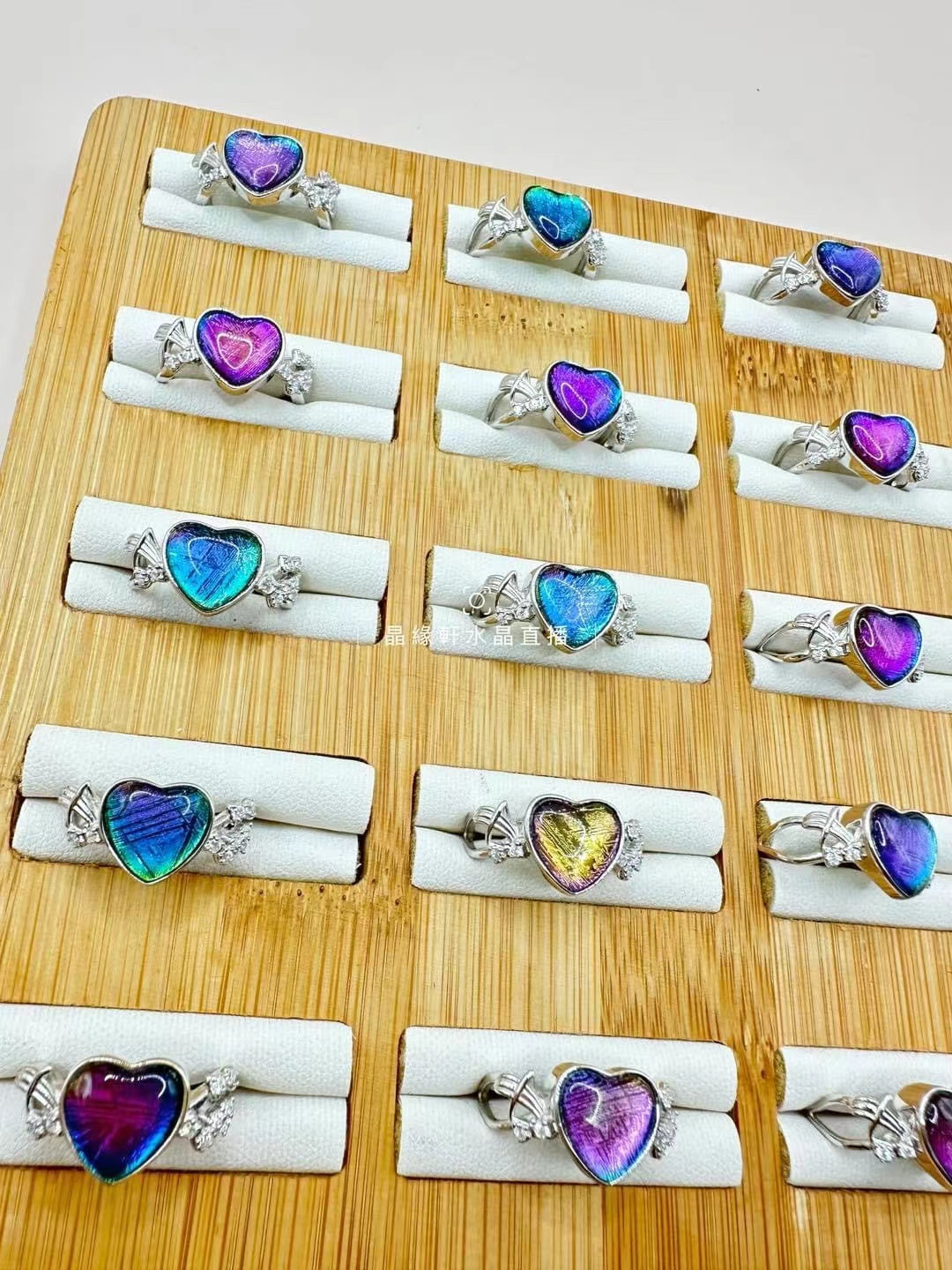 爆款心心天鐵隕石戒指💍😻