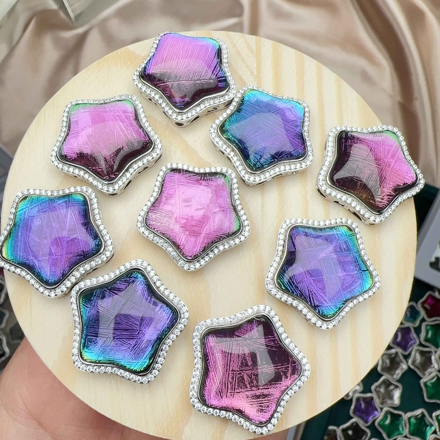 天鐵閃石星星盒子C11143