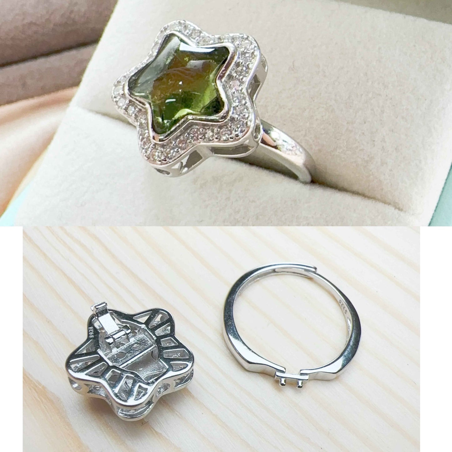 綠隕石水晶