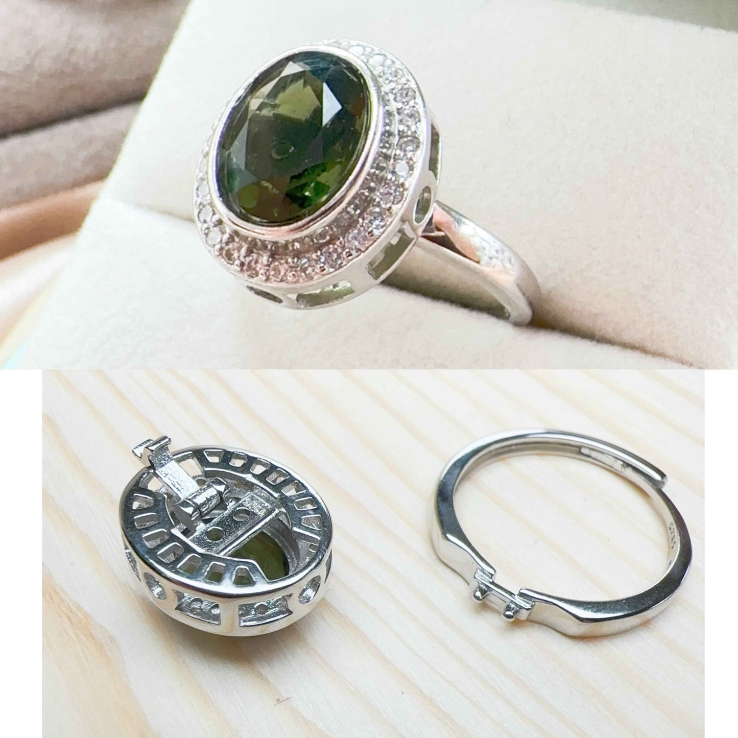 綠隕石水晶