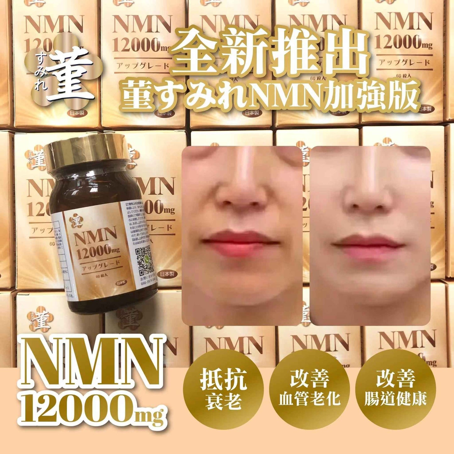 菫すみれNMN加強版,逆齡專業級,重獲青春美麗!