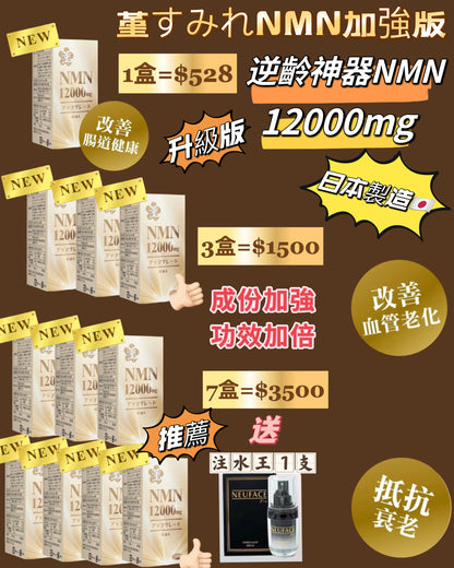 菫すみれNMN加強版，逆齡專業級，重獲青春美麗！