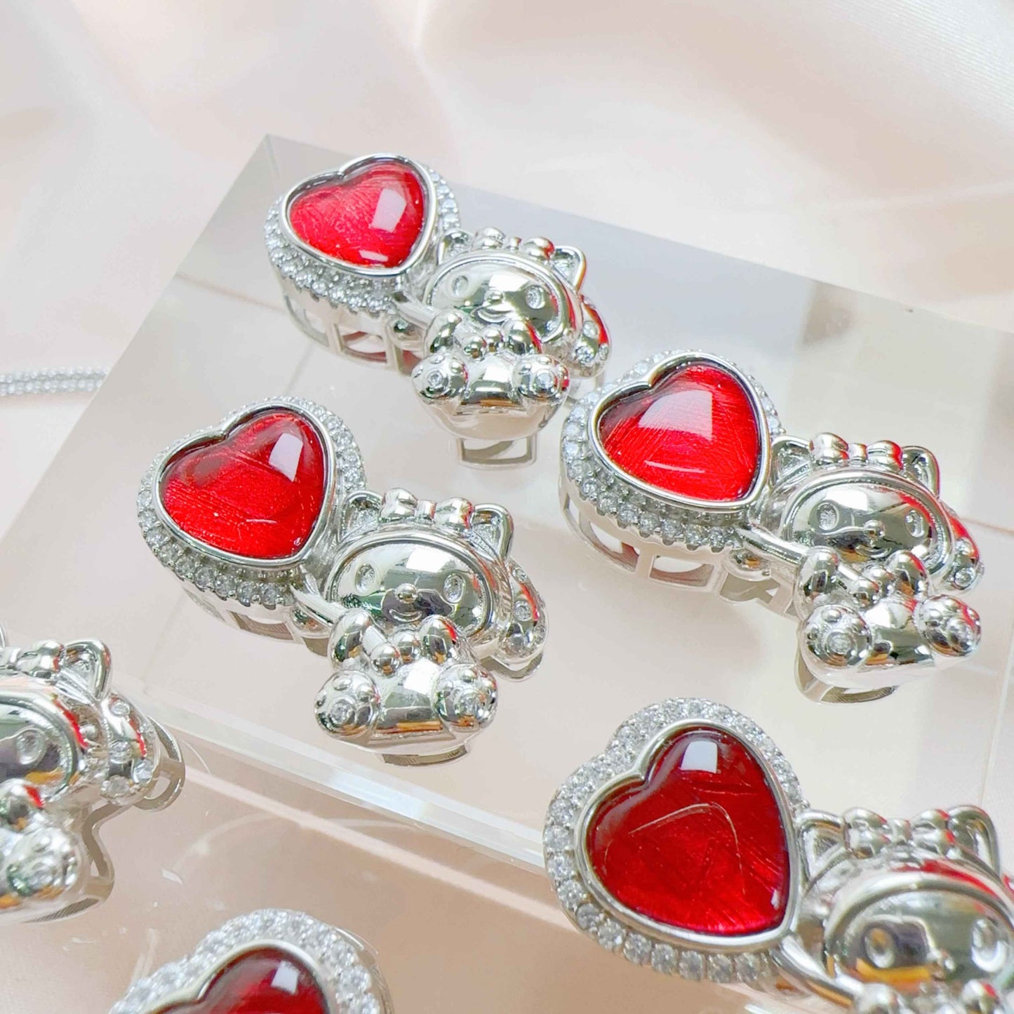 紅天鐵心心盒子