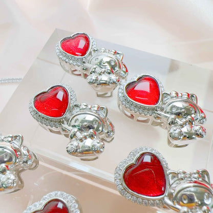 紅天鐵心心盒子