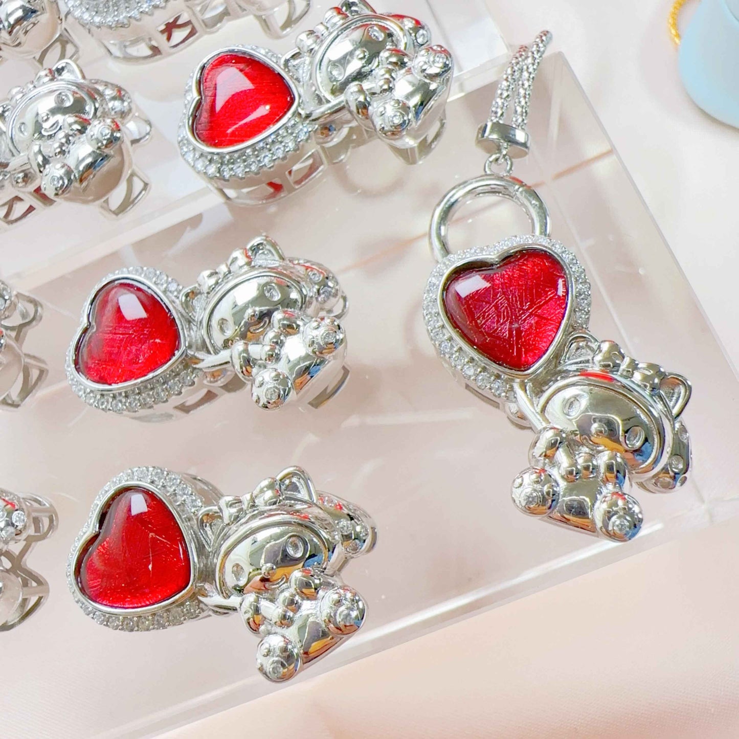 紅天鐵心心盒子