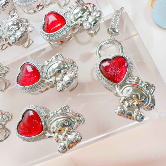 紅天鐵心心盒子